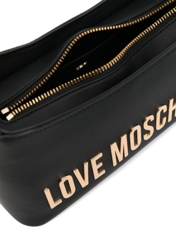 Love Moschino logo-lettering shoulder bag - Image 4
