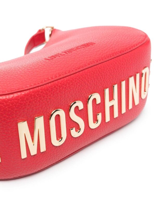 Love Moschino Giant logo-lettering shoulder bag - Image 4