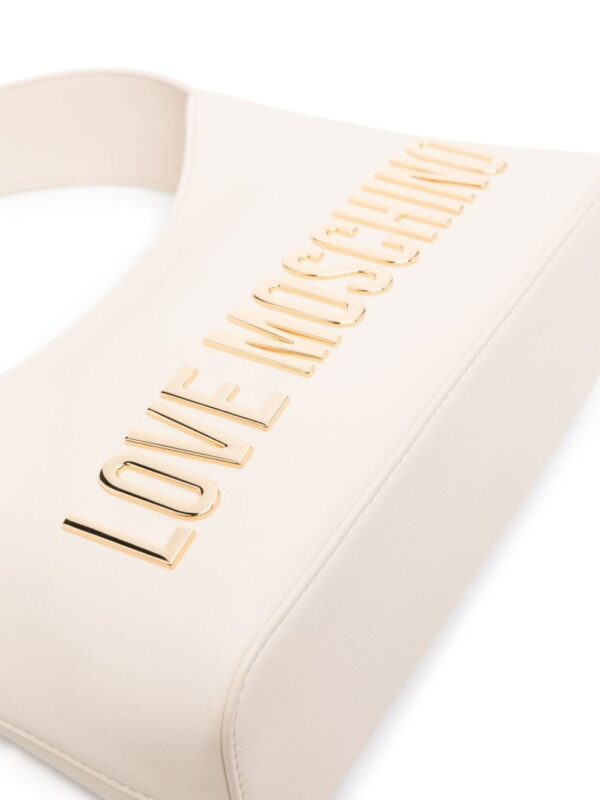Love Moschino logo-lettering shoulder bag - Image 4
