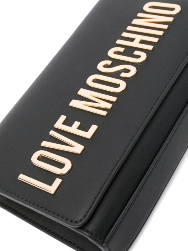 Love Moschino logo-plaque crossbody bag - Image 3