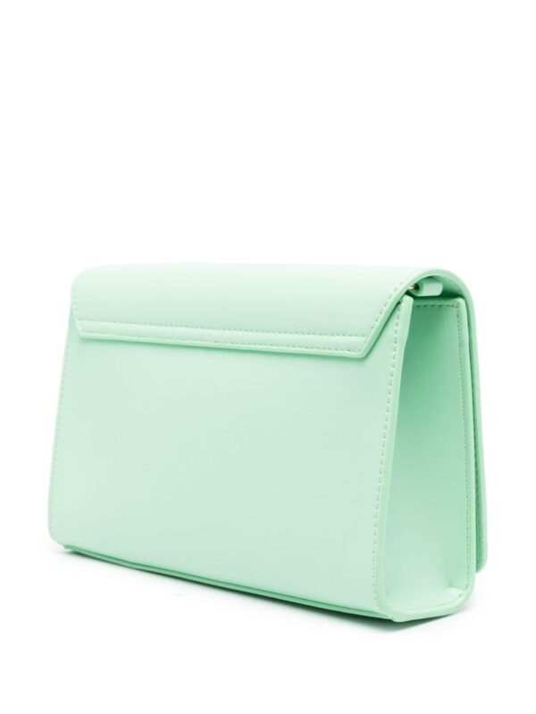 Love Moschino logo-lettering faux-leather crossbody bag - Image 3