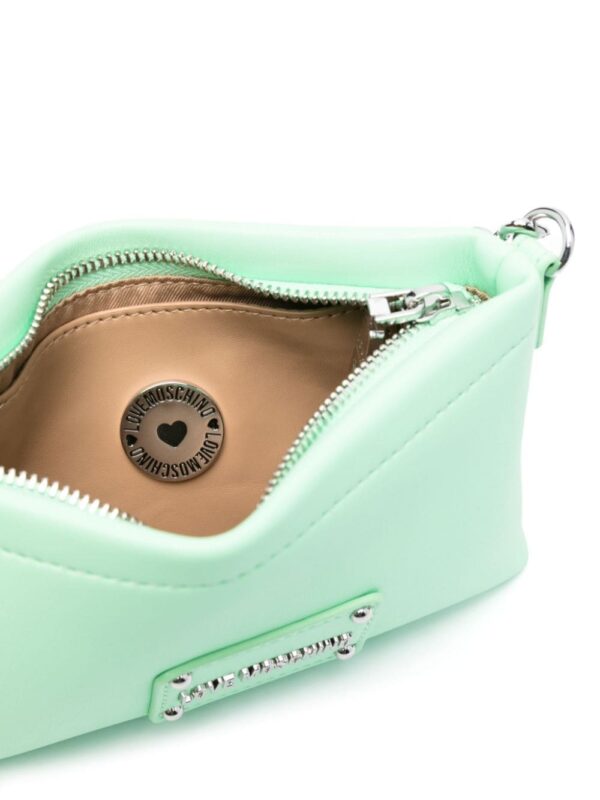 Love Moschino logo-plaque crossbody bag - Image 4