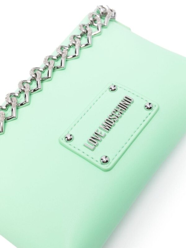 Love Moschino logo-plaque crossbody bag - Image 3