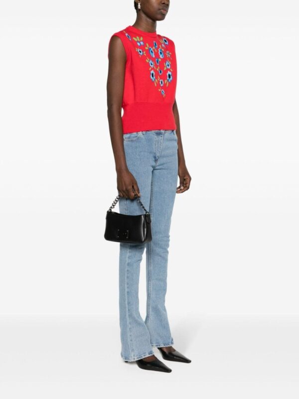 Love Moschino logo-plaque heart-chain shoulder bag - Image 2