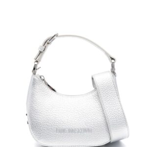 Love Moschino metallic faux-leather tote bag