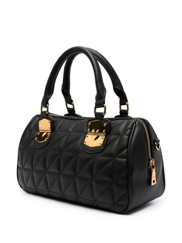 Love Moschino logo-lettering quilted tote bag - Image 3