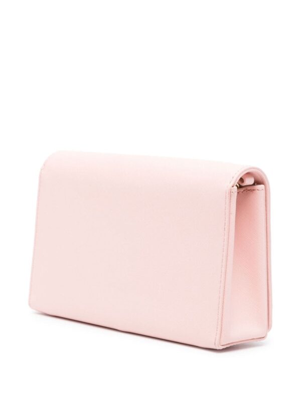 Love Moschino enamelled logo-lettering crossbody bag - Image 3