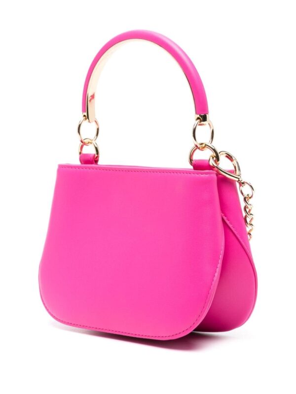 Love Moschino enamelled-logo mini tote bag - Image 3