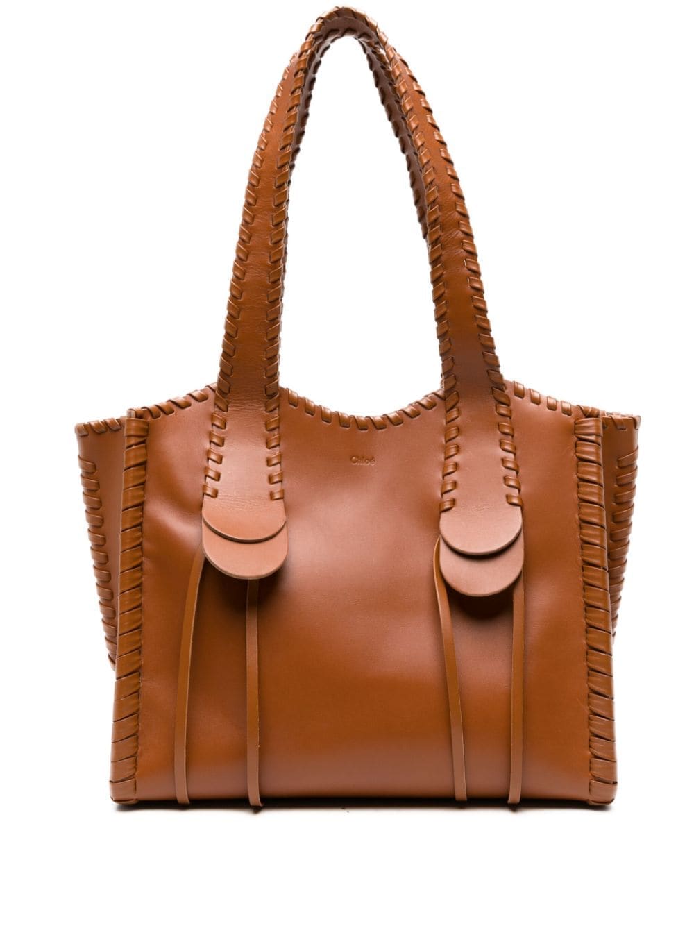 Chloé large Mony leather tote bag