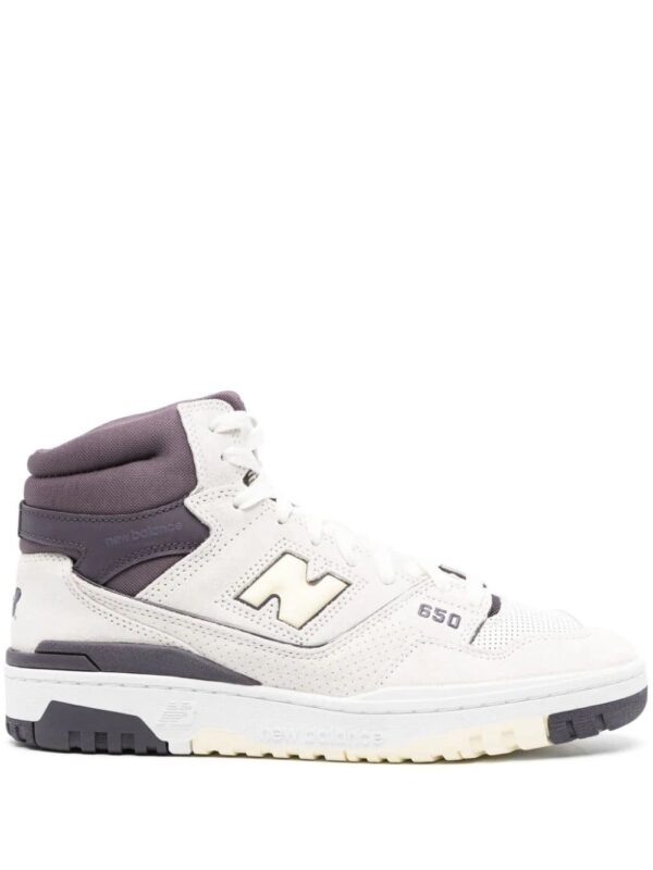 New Balance  650 high-top leather sneakers