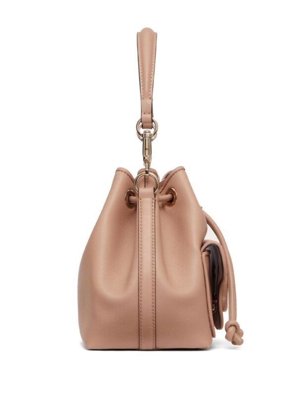 Valentino Garavani Locò leather bucket bag - Image 5