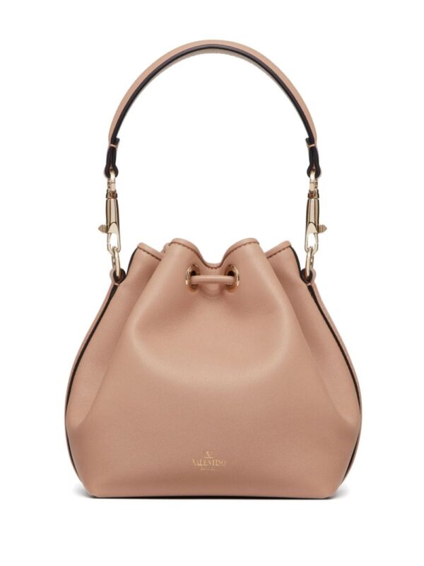 Valentino Garavani Locò leather bucket bag - Image 3