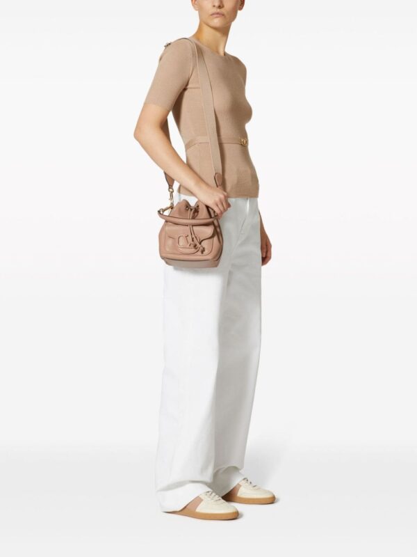 Valentino Garavani Locò leather bucket bag - Image 2