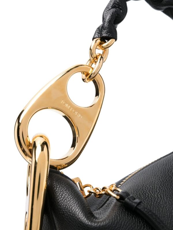 TOM FORD buckle-detail calf leather tote bag - Image 4