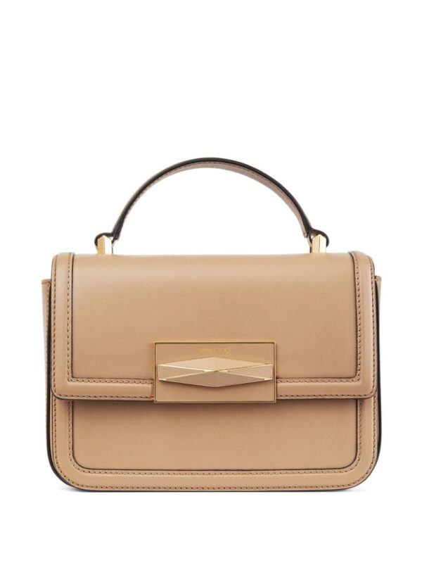 Jimmy Choo Diamond leather top-handle bag