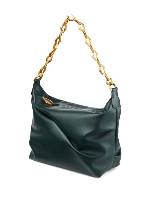 Jimmy Choo small Diamond Soft leather shoulder bag - Image 2