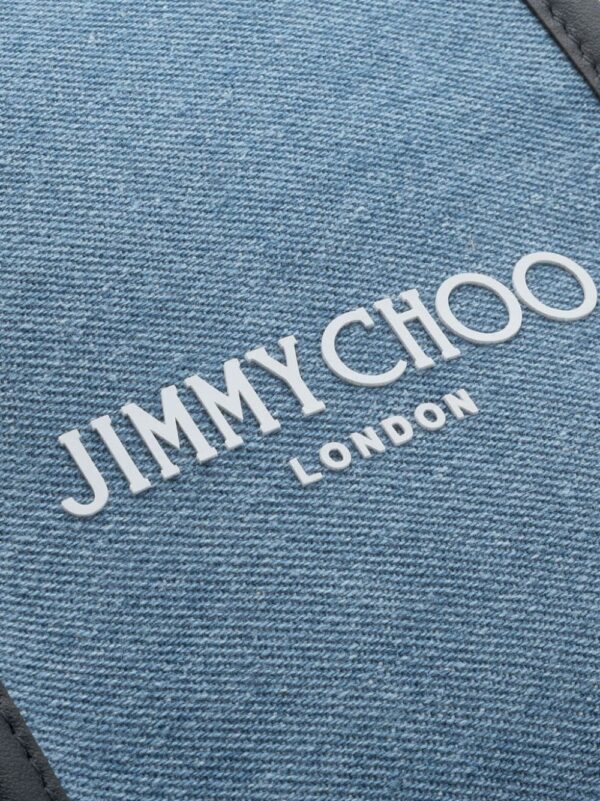 Jimmy Choo denim mini tote bag - Image 5
