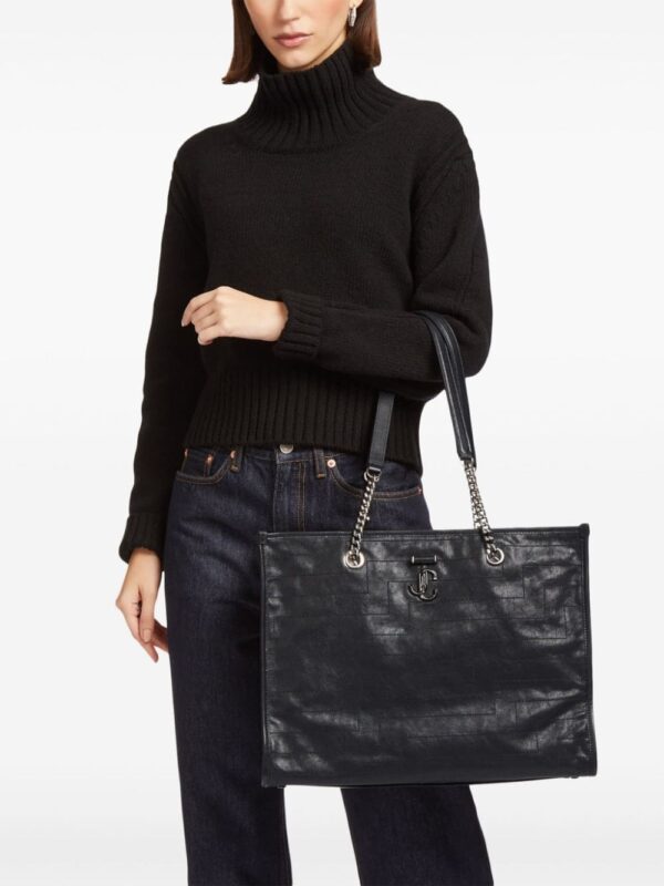 Jimmy Choo large Avenue leather tote bag - Image 2