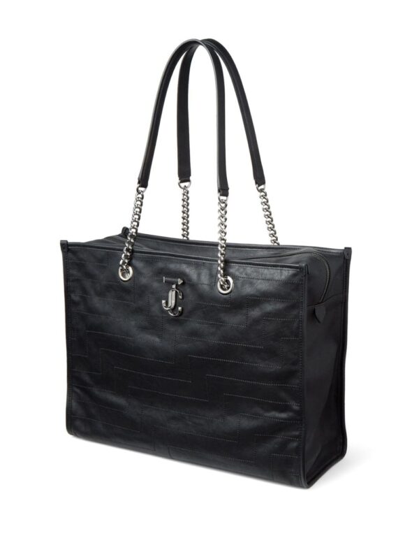 Jimmy Choo large Avenue leather tote bag - Image 4