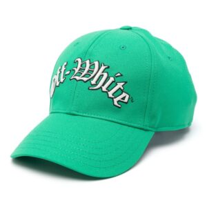 Off-White logo-embroidered baseball cap