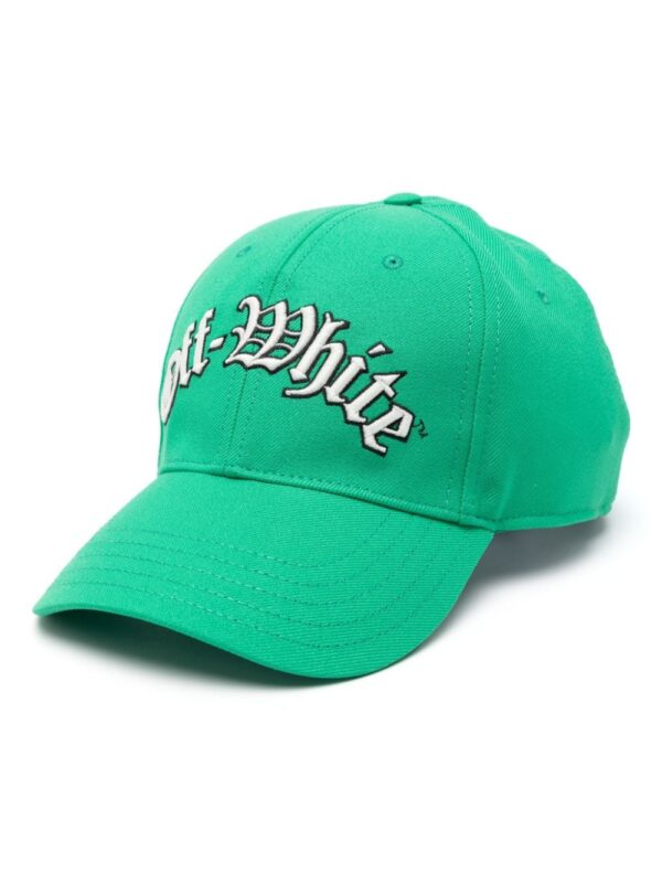 Off-White logo-embroidered baseball cap