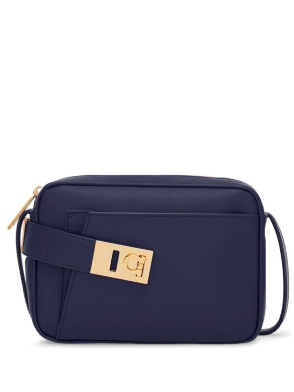 Ferragamo small Camera Case leather bag