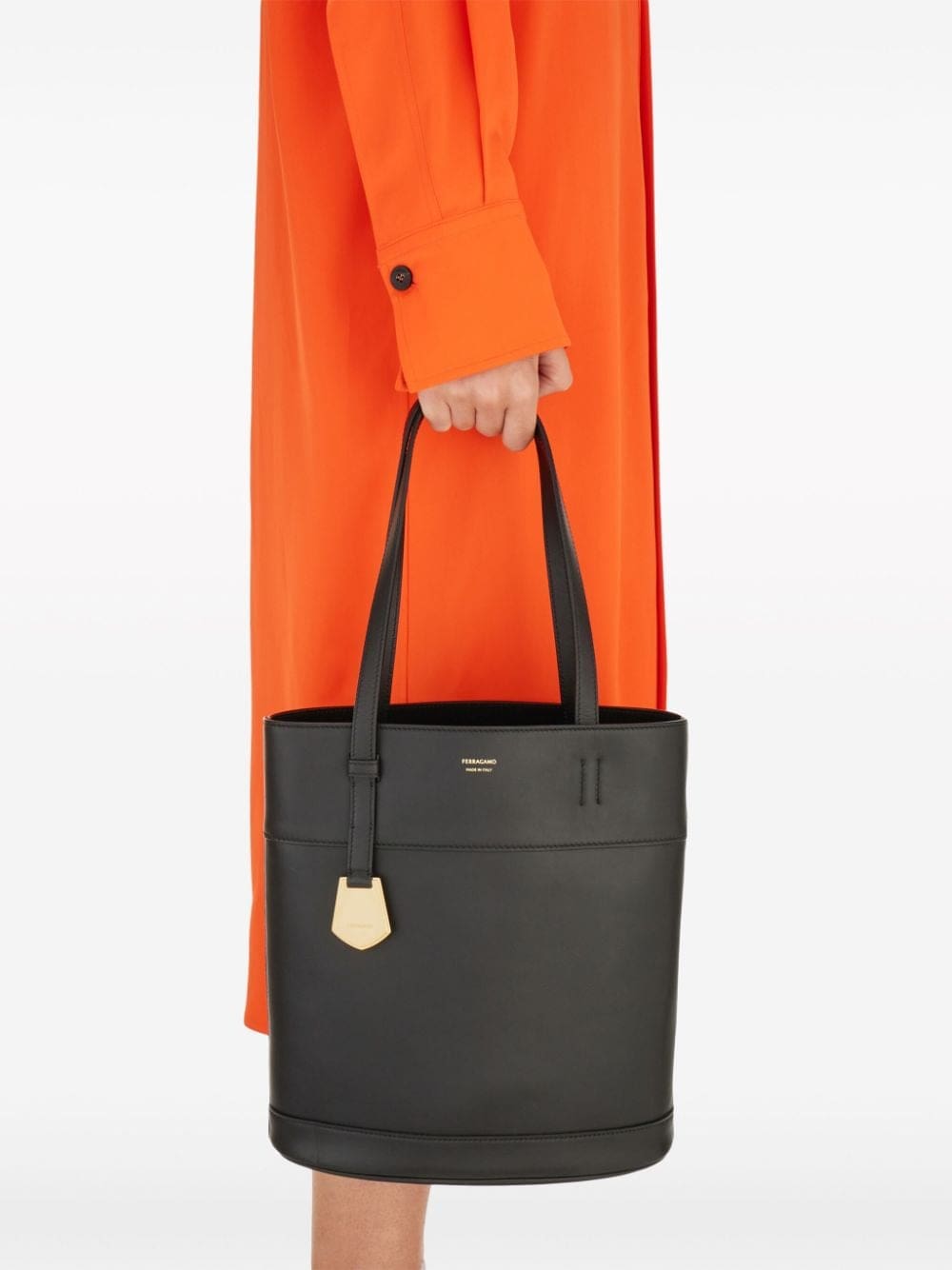 Ferragamo North-South logo-print tote bag - Image 2