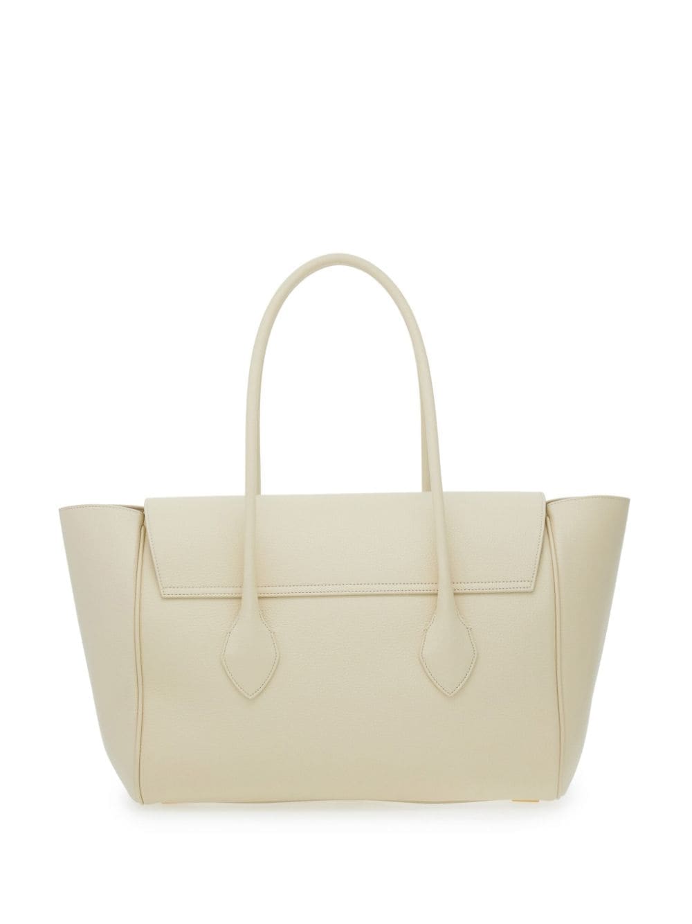 Ferragamo logo-plaque leather tote bag - Image 3