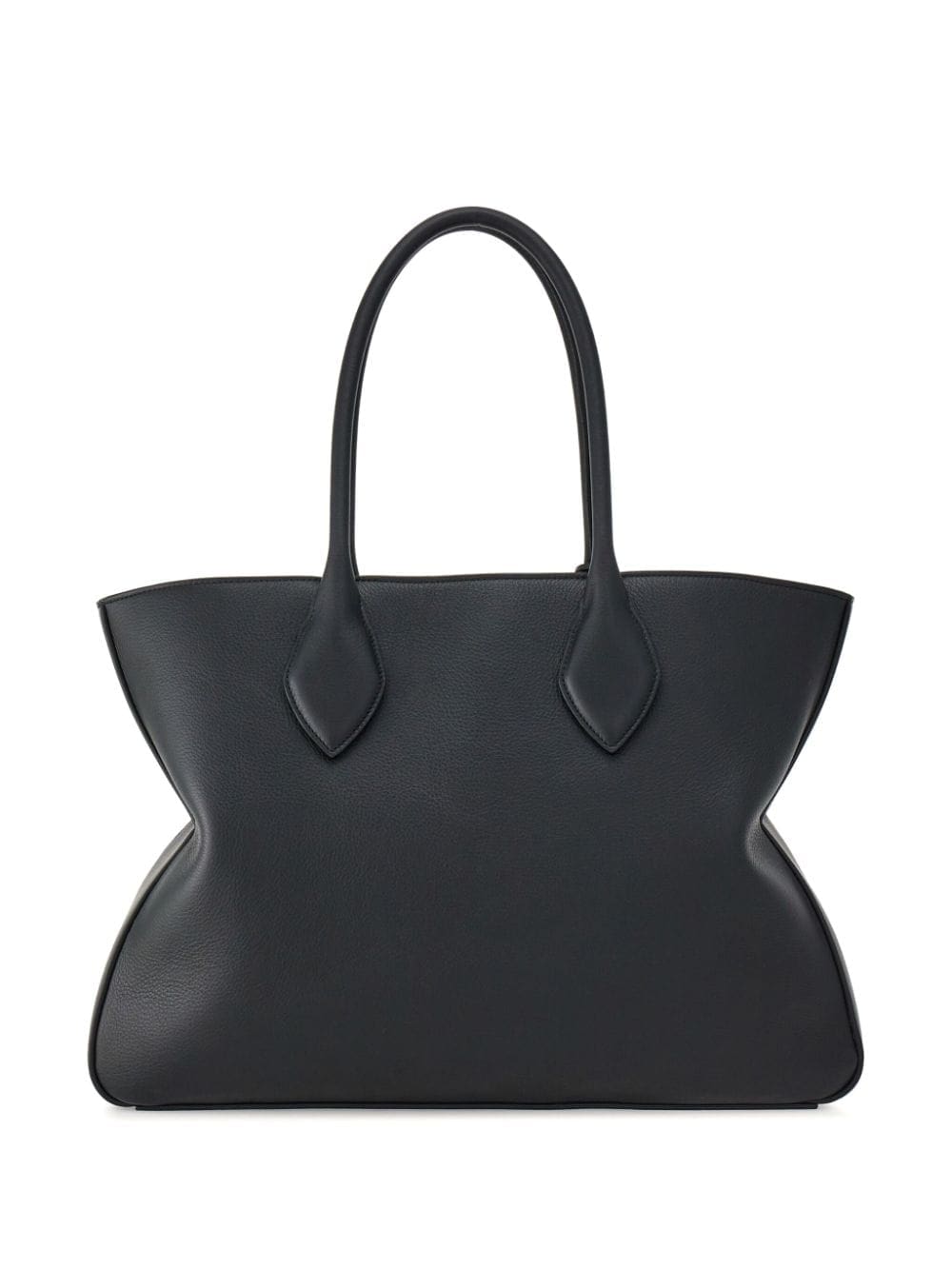 Ferragamo large logo-stamp leather tote bag - Image 3