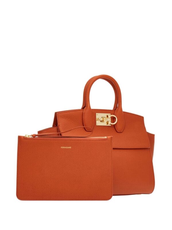 Ferragamo Studio logo-engraved tote bag - Image 3
