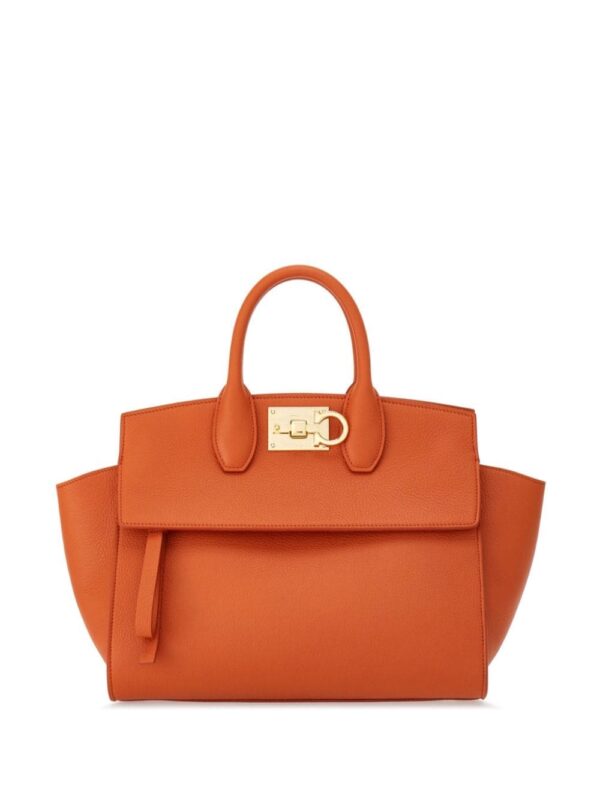 Ferragamo Studio logo-engraved tote bag