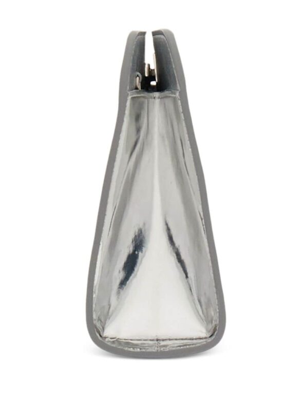 Ferragamo mini Diana metallic-finish clutch - Image 3