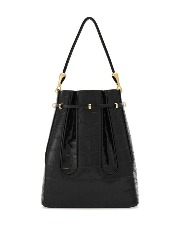 Ferragamo medium embossed-effect leather bucket bag - Image 3