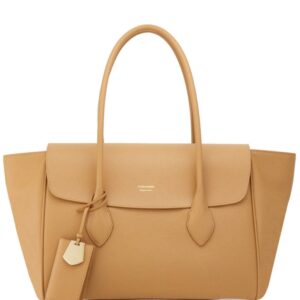 Ferragamo logo-tag leather tote bag