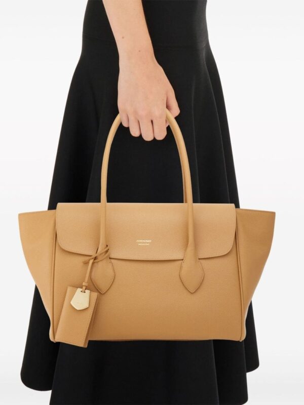 Ferragamo logo-tag leather tote bag - Image 2