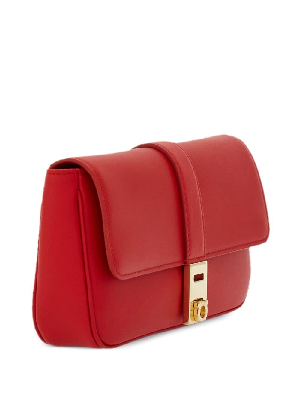 Ferragamo Gancini-detail leather crossbody bag - Image 4