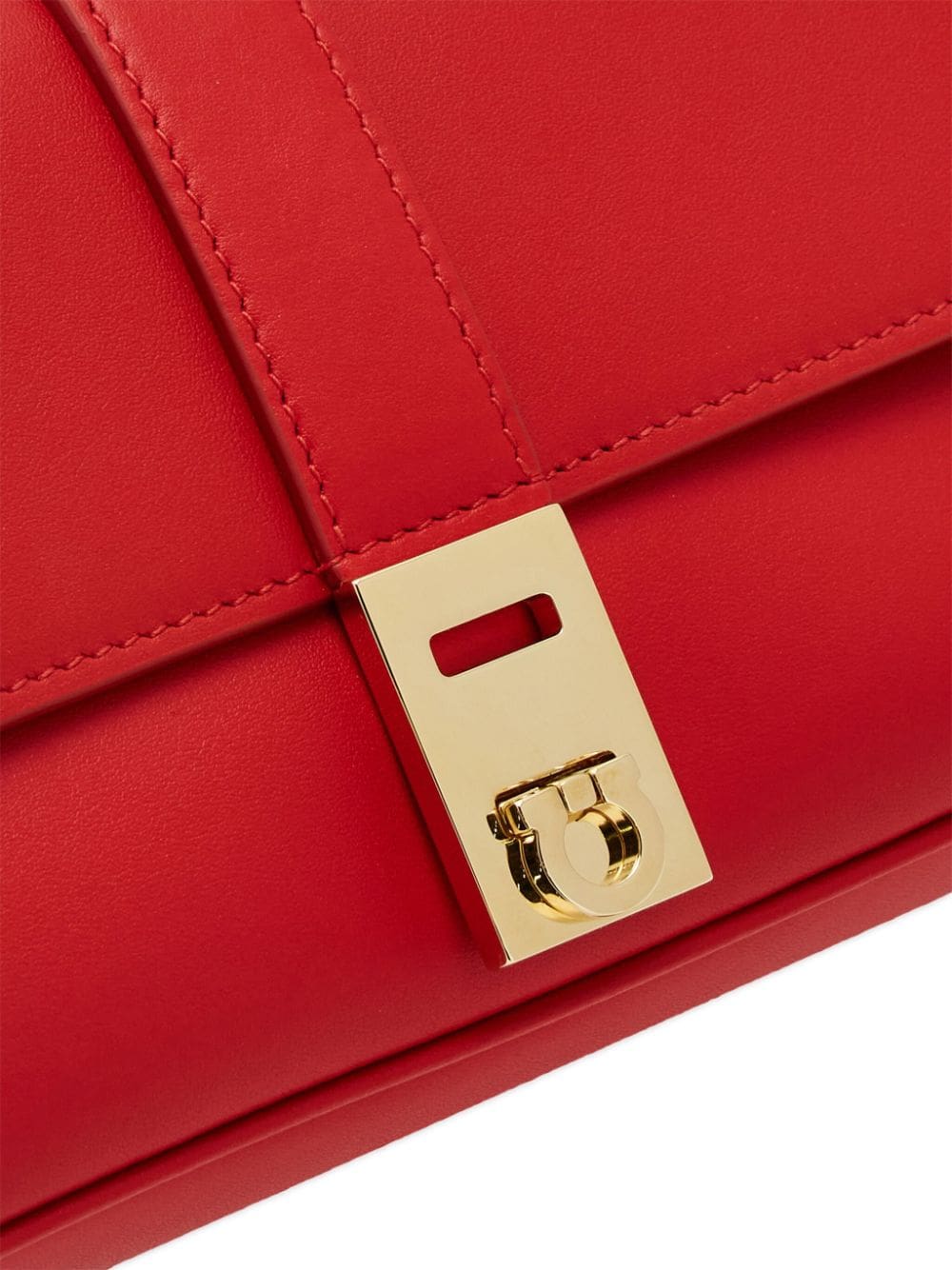 Ferragamo Gancini-detail leather crossbody bag - Image 5