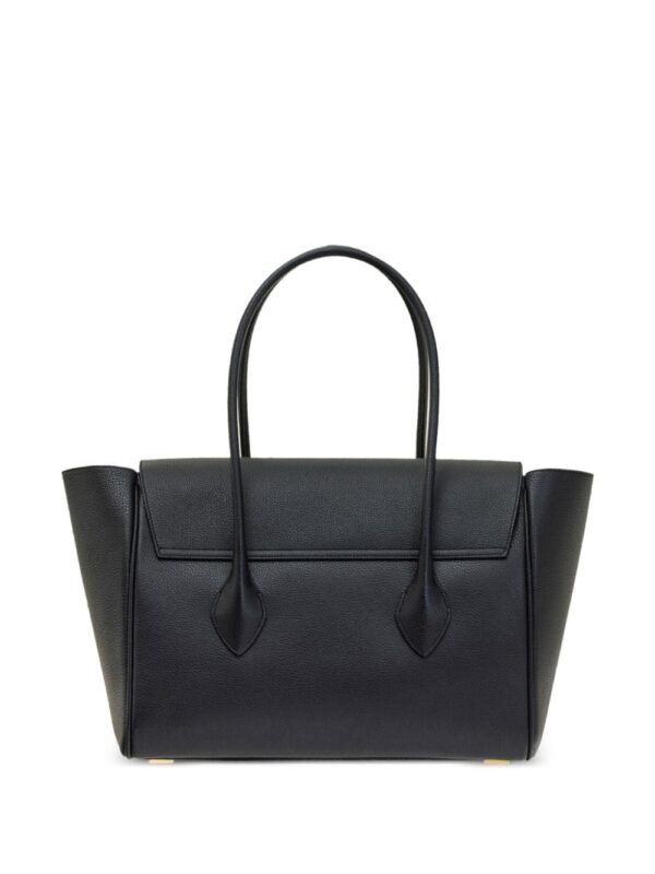 Ferragamo logo-plaque leather tote bag - Image 3