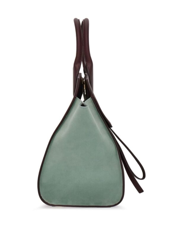 Ferragamo Studio two-tone leather tote bag - Image 4