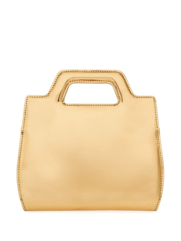 Ferragamo Wanda metallic-finish mini bag - Image 4