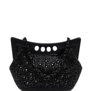 Alexander McQueen micro The Peak clutch bag