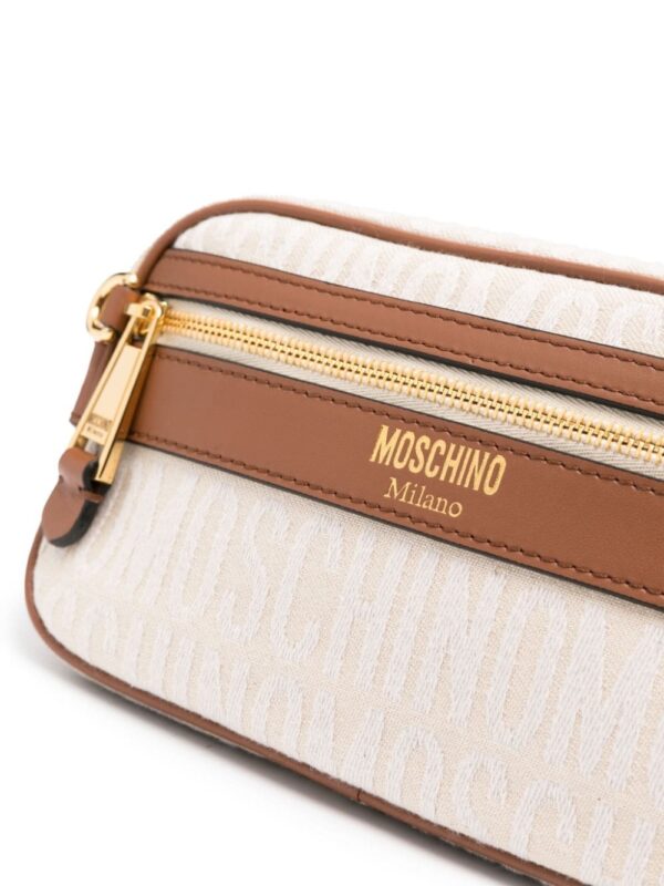 Moschino logo-jacquard belt bag - Image 4