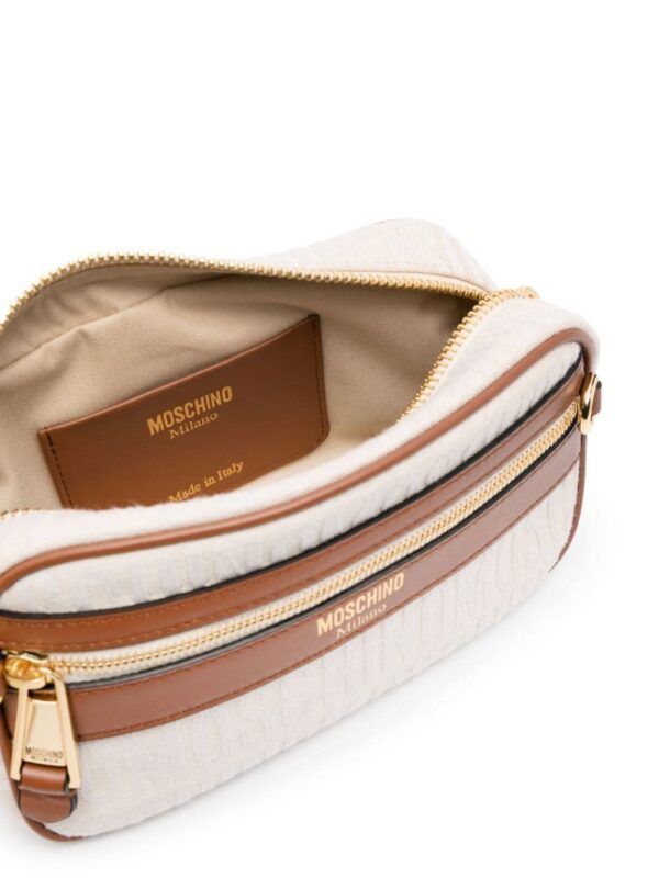 Moschino logo-jacquard belt bag - Image 5