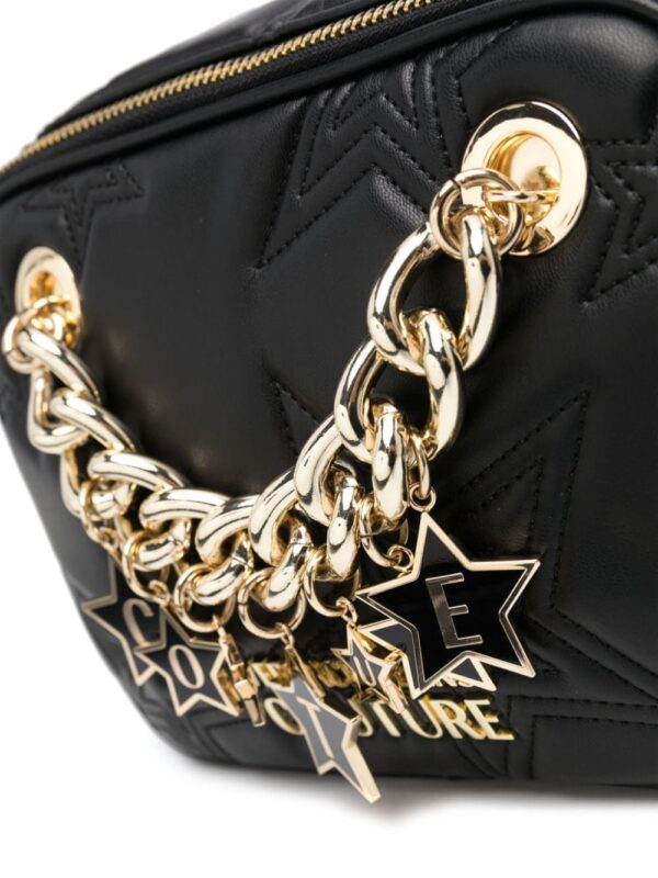 Versace Jeans Couture Star-embellished shoulder bag - Image 4
