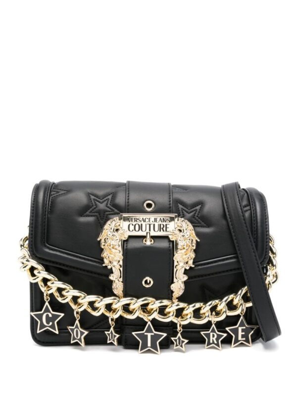 Versace Jeans Couture logo-plaque embellished crossbody bag