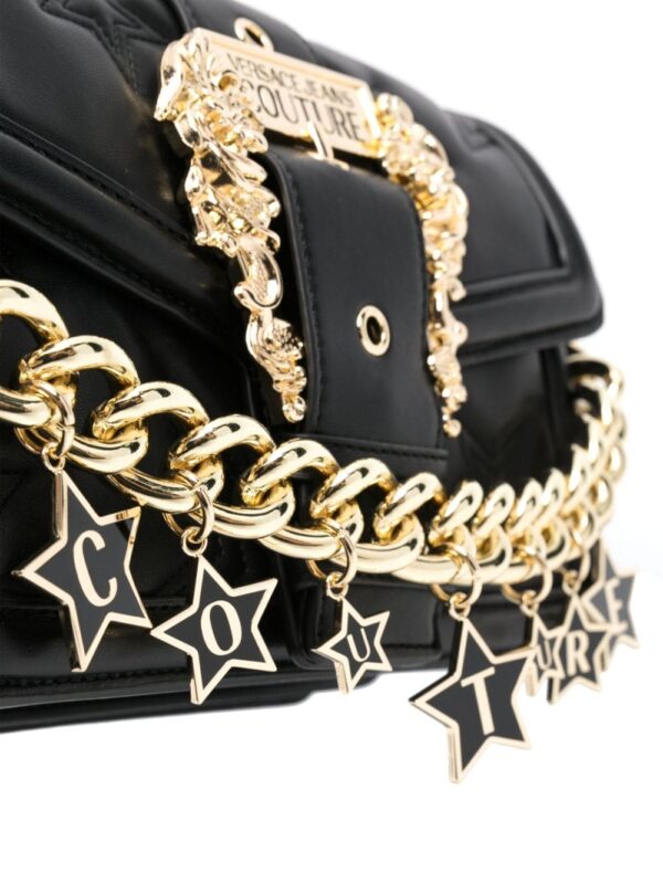 Versace Jeans Couture logo-plaque embellished crossbody bag - Image 4