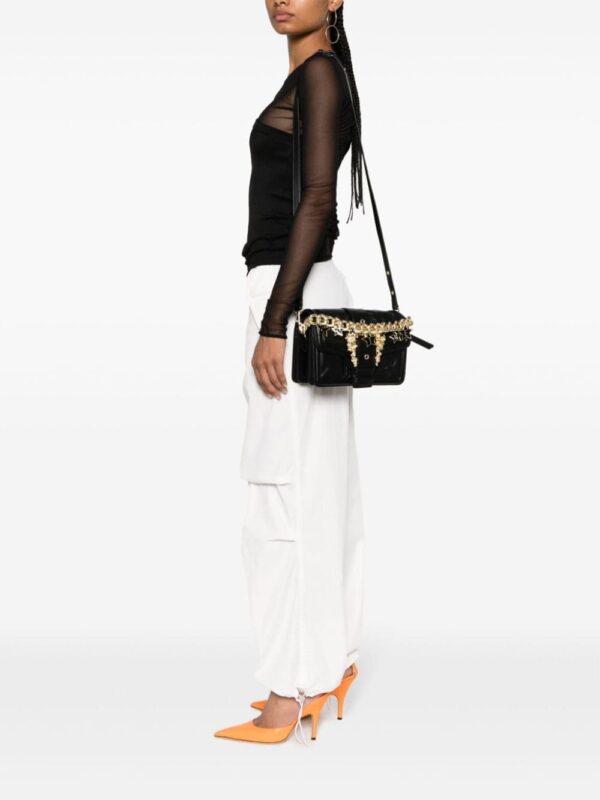 Versace Jeans Couture logo-plaque embellished crossbody bag - Image 2