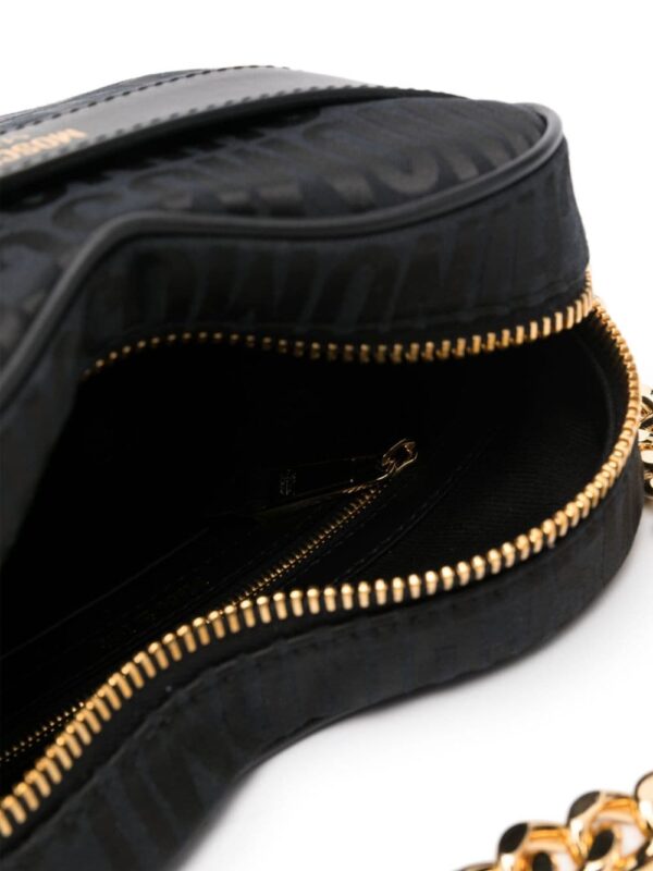 Moschino monogram-print leather tote bag - Image 5