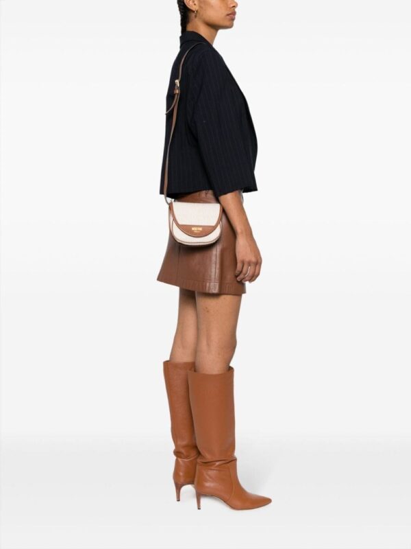 Moschino logo-jacquard crossbody bag - Image 2