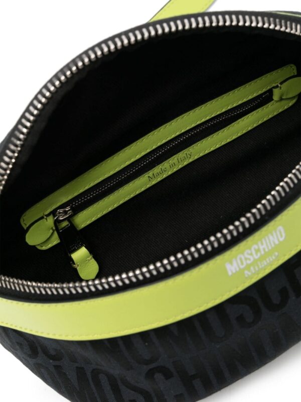 Moschino logo-jacquard belt bag - Image 5